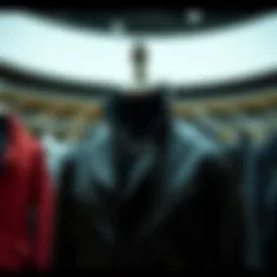 Stylish jacket on a mannequin showcasing modern design