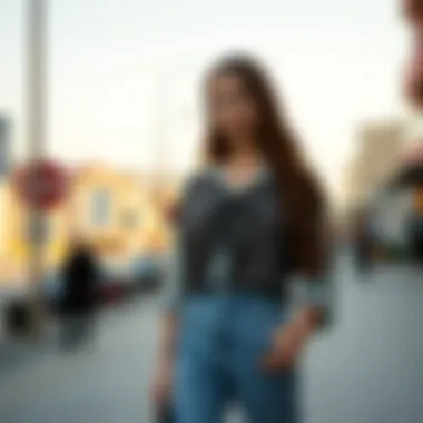 Fashionable outfit combinations featuring cross-tied shirts