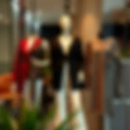 Elegant modern ferace outfits displayed in a stylish setting