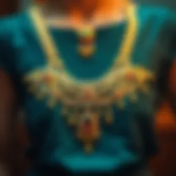 Elegant necklace design showcasing intricate craftsmanship