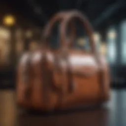 An elegant multifunctional bag showcasing versatility in design.