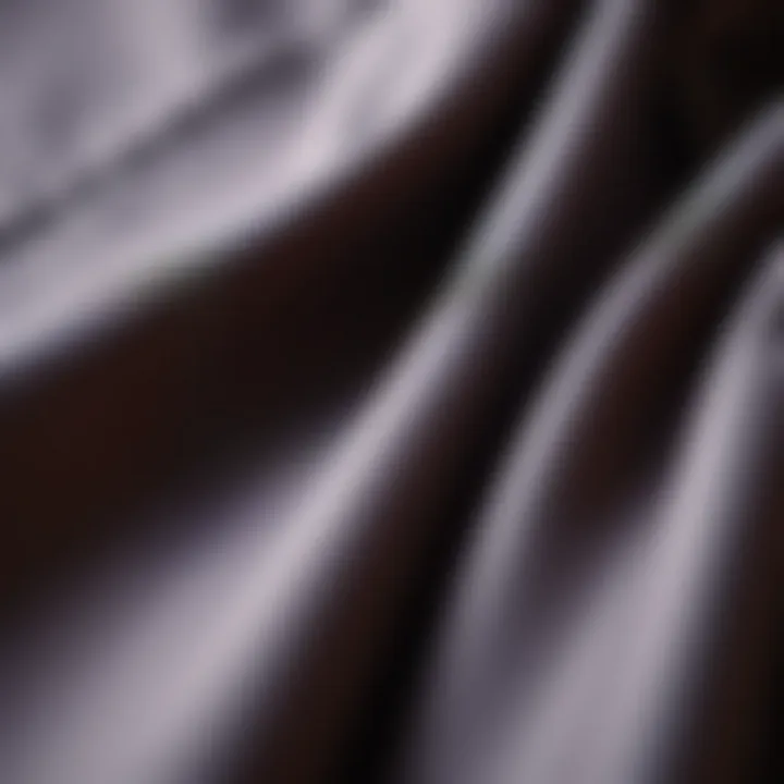 Close-up of premium fabric used in Trabzon suits