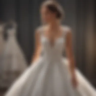 Choosing the Perfect Wedding Dress Elegant wedding dress selection