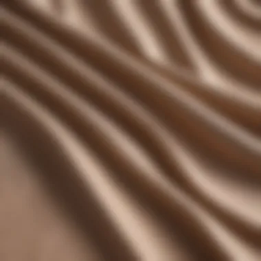 Fabric Detail of Trendy Side-Slit Design Close-up of fabric texture showcasing side slits